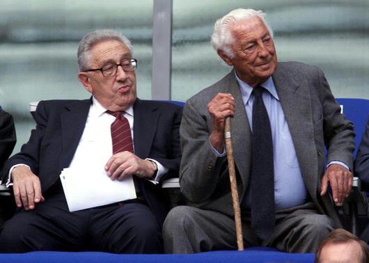 Henry Kissinger e Gianni Agnelli