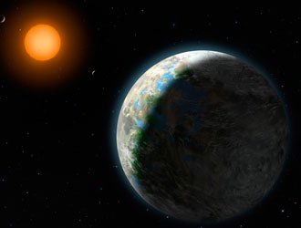 Un team di astronomi dell’Università della California di Santa Cruz e dal Carnegie Institution di Washington ha annunciato la scoperta di un pianeta simile alla Terra per massa e dimensioni, e orbitante attorno alla propria stella in posizione tale da consentire l’esistenza di acqua liquida.